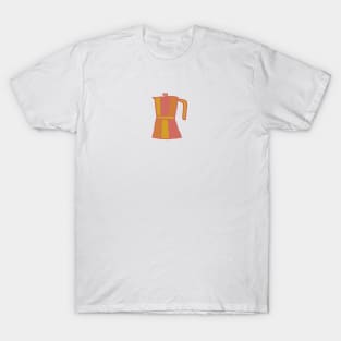 Moka Pot Line Drawing T-Shirt